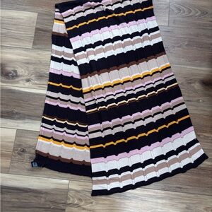 Etcetera Vibrant Striped Scarf